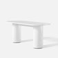 High Gathering Table Round Base (2700L MM L - White)