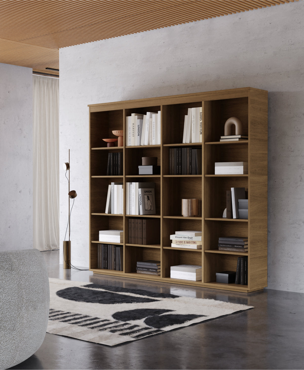 Kura Bookshelf (Terril Black)